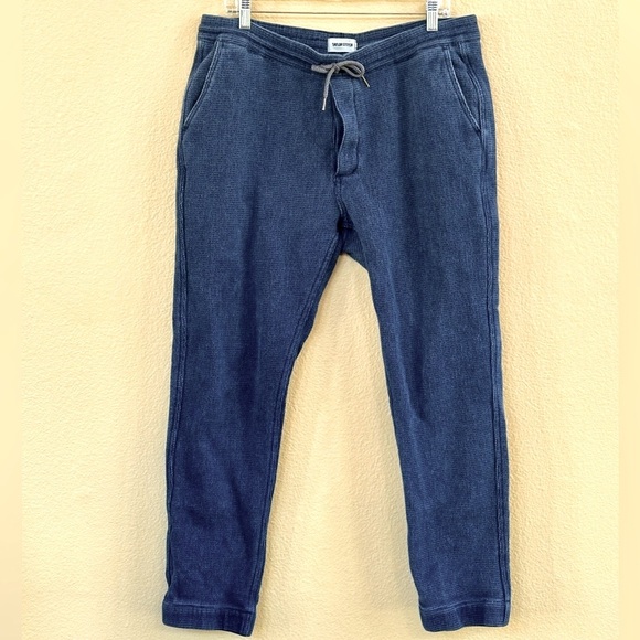 Taylor Stitch “The Apres Jogger Pant” Washed Indigo Size XL EUC - Picture 1 of 9